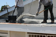 Boundary flat roofing repair